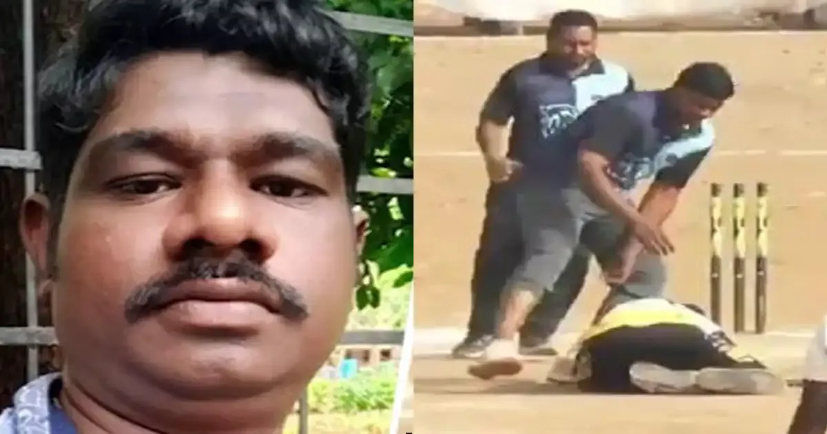 cricketer dies due to heart attack and collapses on