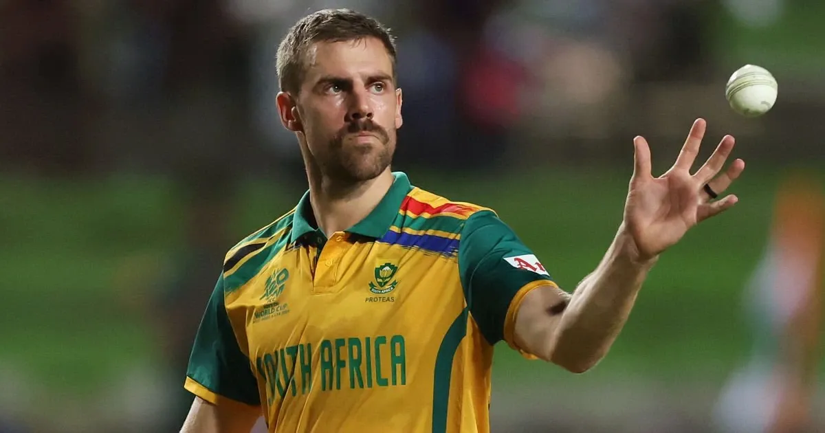 anrich nortje ruled out of champions trophy 2025 due to back injury