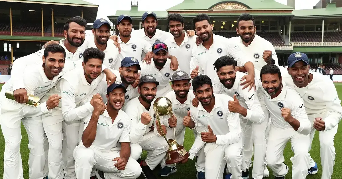 india won their first ever test series in australia in 2019