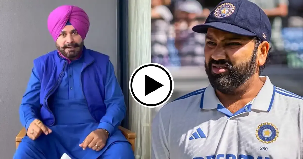 navjot singh sidhu lashes out at team management over resting rohit sharma