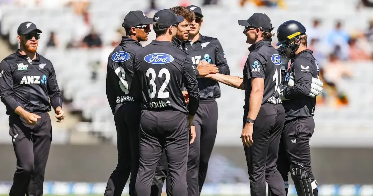 new zealand announce 15 member squad for champions trophy 2025 mitchell santner to lead