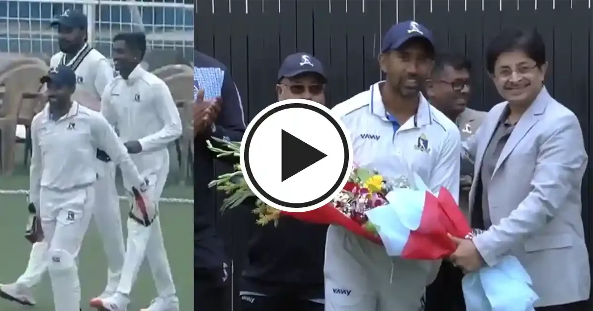 wriddhiman saha receives guard of honour during bengal s ranji trophy clash vs punjab sportstiger