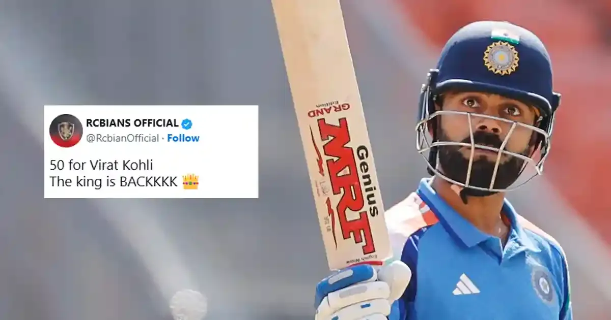fans react after virat kohli scores 50 ball 50 in third odi against england