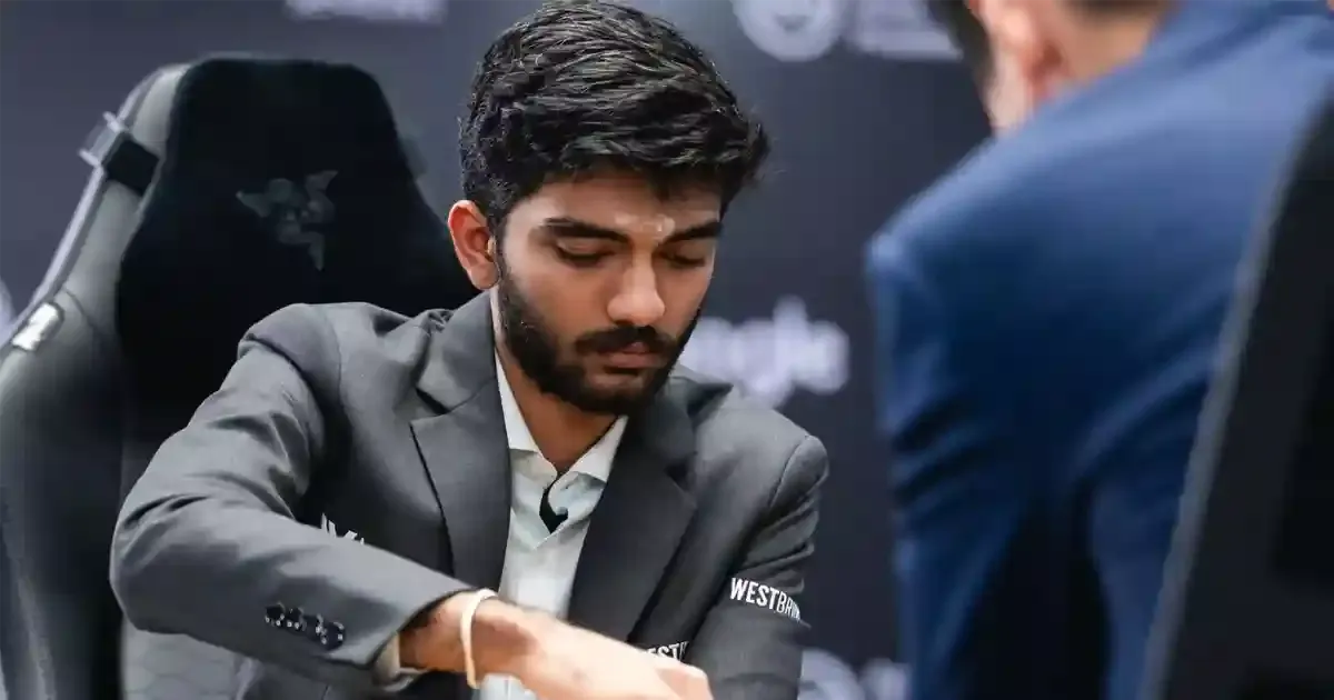 gukesh loses game 1 of quarter final to caruana