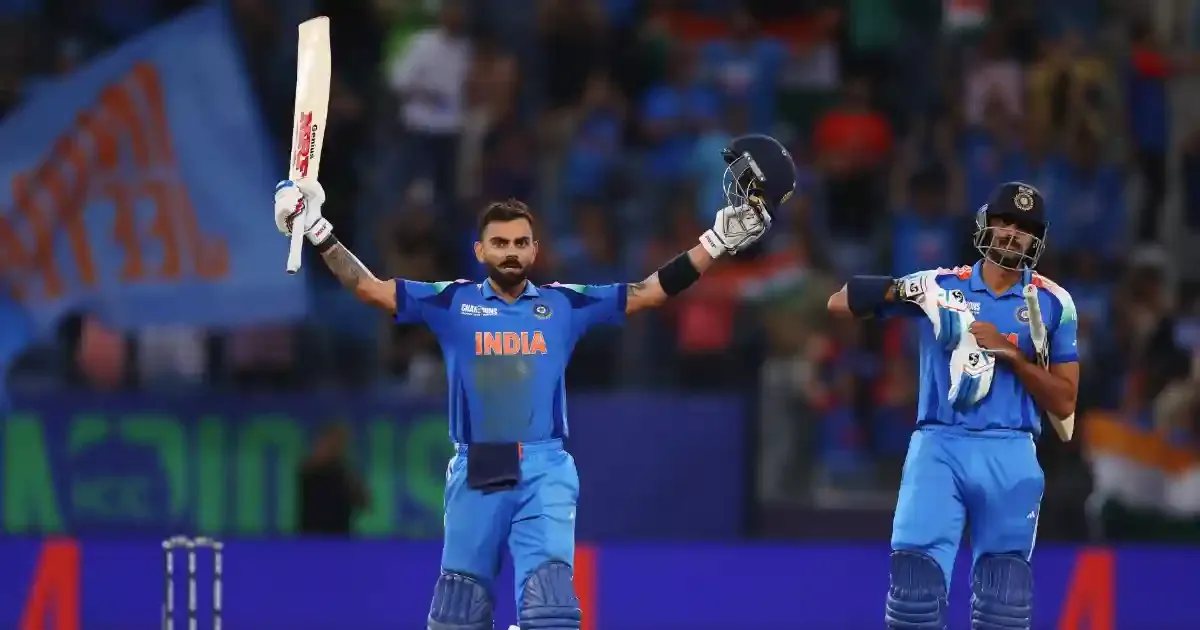 virat kohli s match winning 100 guides india to 6 wicket win vs pakistan