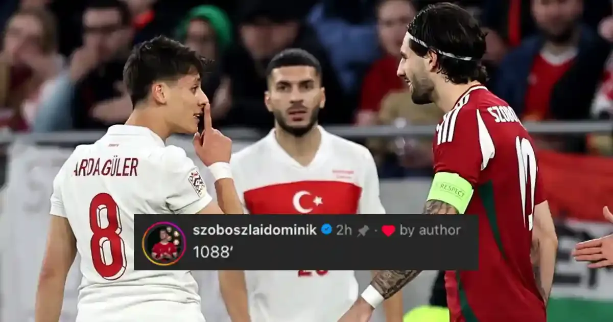 1088 szoboszlai takes jibe at arda guler after his sushing celebration