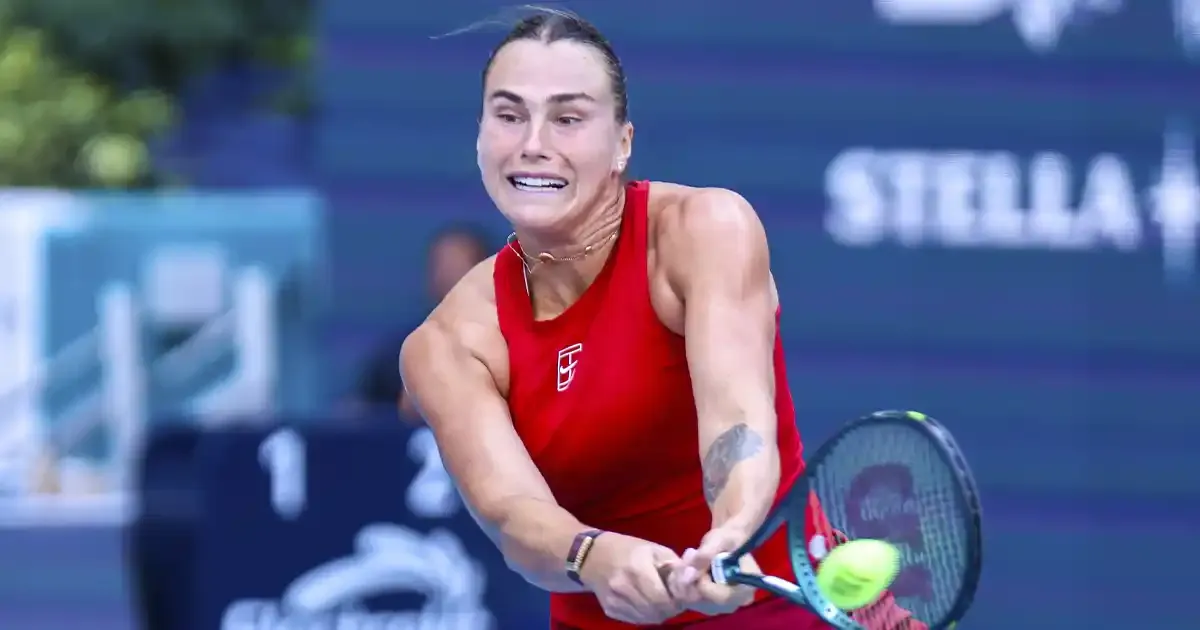 aryna sabalenka sets up miami open final against home favourite jessica pegula
