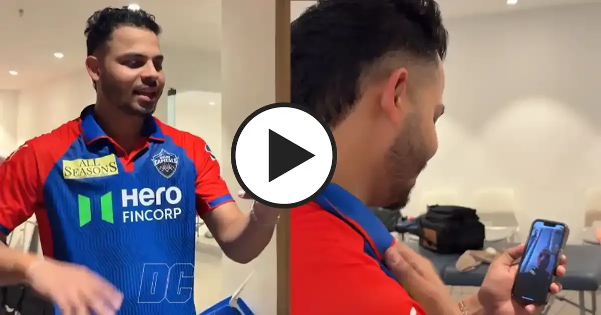 ashutosh sharma s reunites with shikhar dhawan on video call after playing match winning knock vs lsg