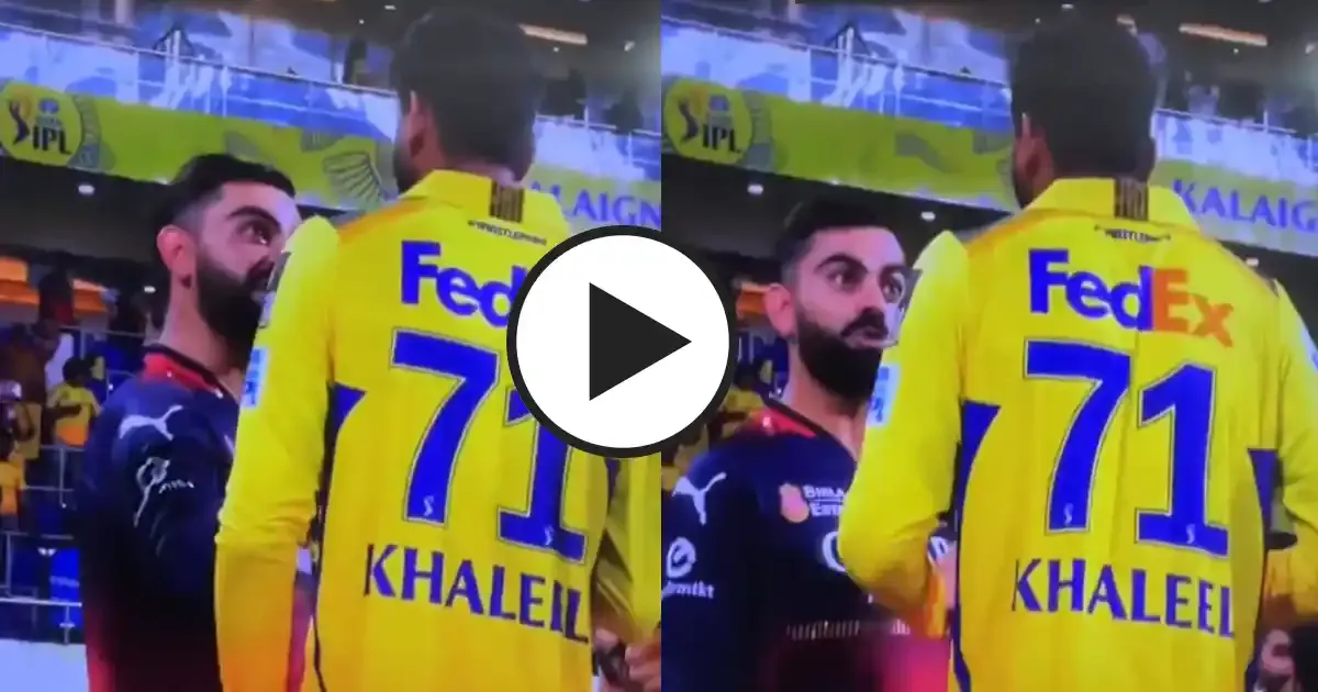 kohli x khaleel watch
