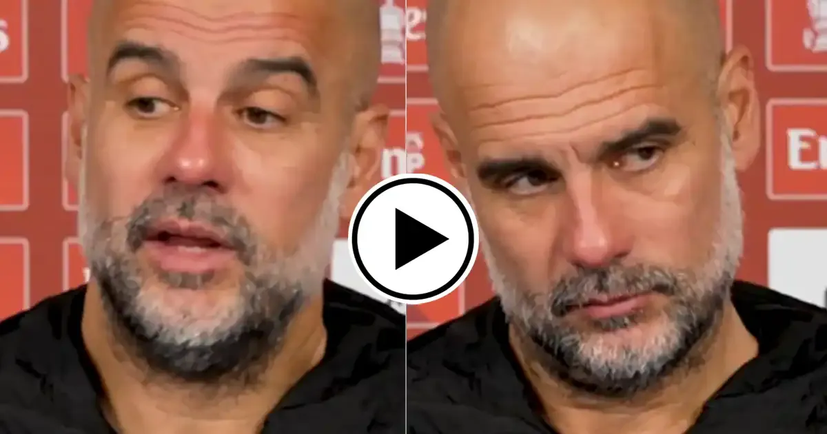 pep guardiola blames ball for man city s missed chances