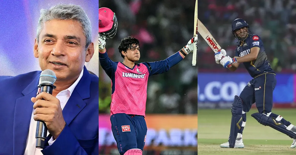 ajay jadeja unhappy over shubman gill s limited remark for vaibhav suryavanshi after rr s win against gt