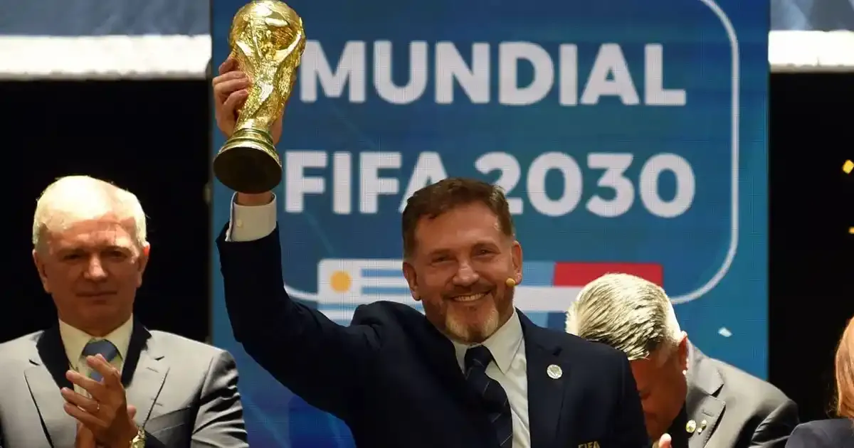 conmebol president alejandro dominguez proposes 64 team expansion for 2030 fifa world cup