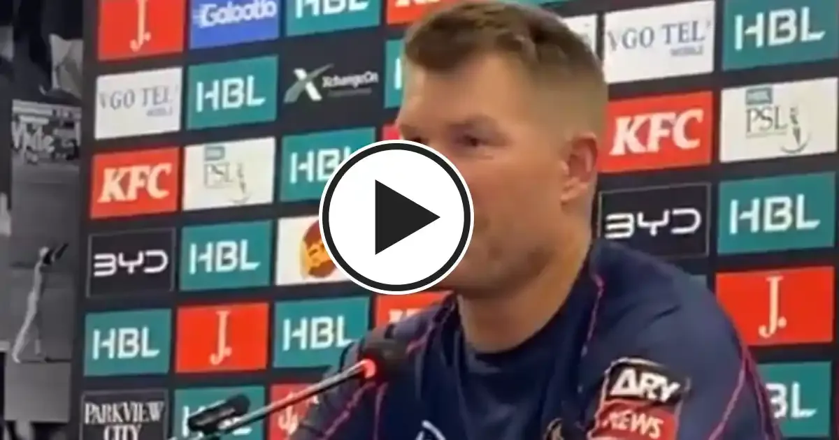 david warner shuts down reporter over indians trolling for psl debut claim