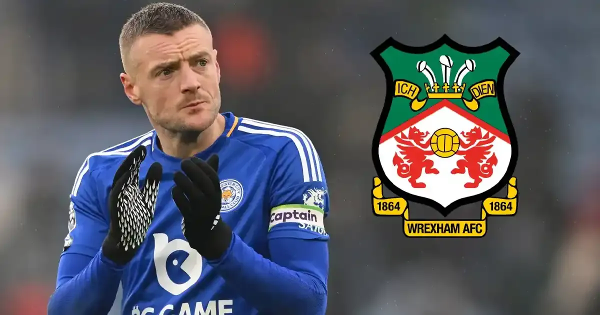 jamie vardy could join ryan reynolds owned wrexham on free transfer after leaving leicester city