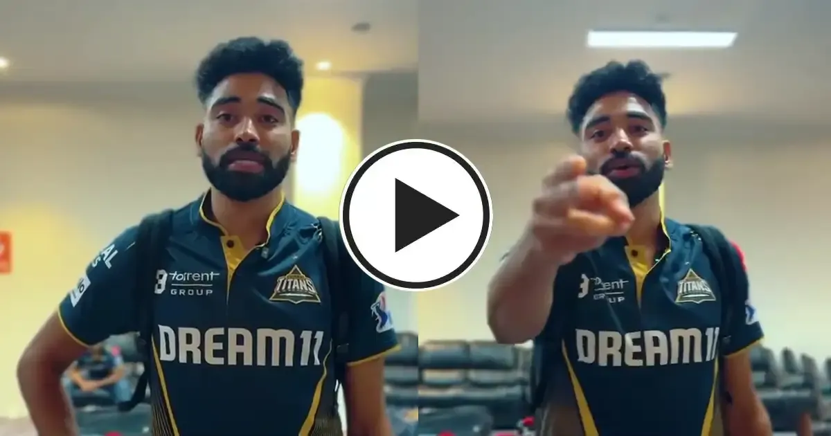 main bowling enjoy kar raha hu mohammed siraj reacts after guiding gt to comfortable win over srh in ipl 2025