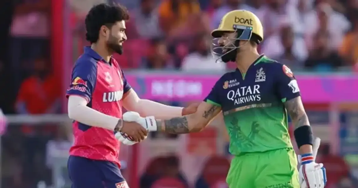 rr s kumar kartikeya reveals details of face off with rcb legend virat kohli in ipl 2025