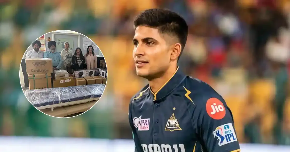shubman gill donates inr 35 lakh for medical equipment to mohali district hospital