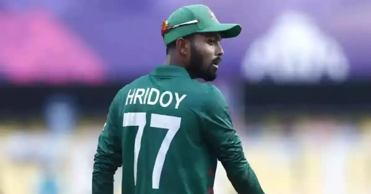 towhid hridoy gets four match ban with immediate effect for breaching bcb code of conduct