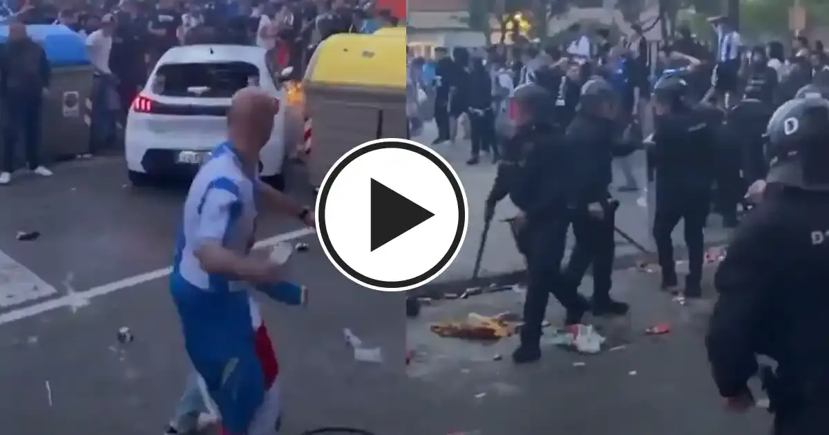 car rams into crowd ahead of barcelona vs espanyol match at rcde stadium