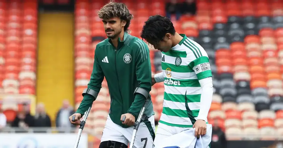celtic winger jota ruled out for nine months confirms brendan rodgers