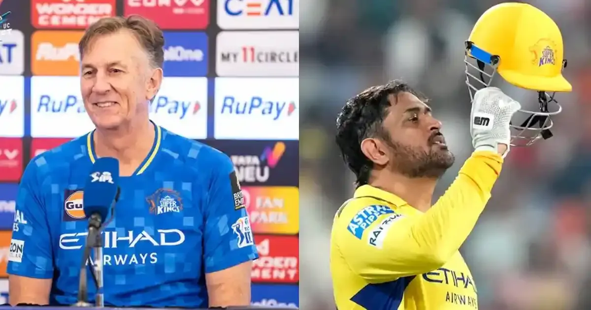 eric simons talks about ms dhoni s availability for kkr vs csk clash in ipl 2025