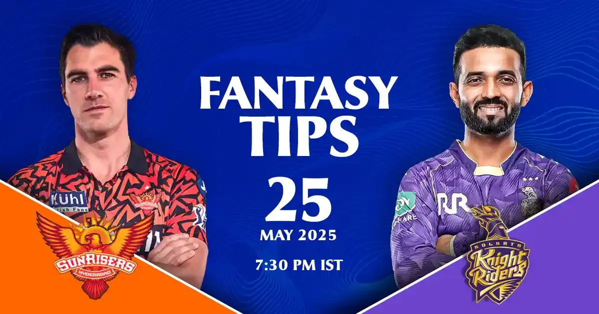 srh vs kkr dream11 Prediction
