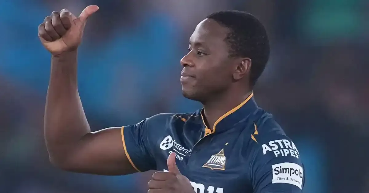 kagiso rabada available to play gujarat titans match against mumbai indians after completing treatment program for ban