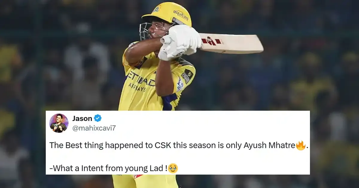 netizen hail young csk opener s rapid innings against rr