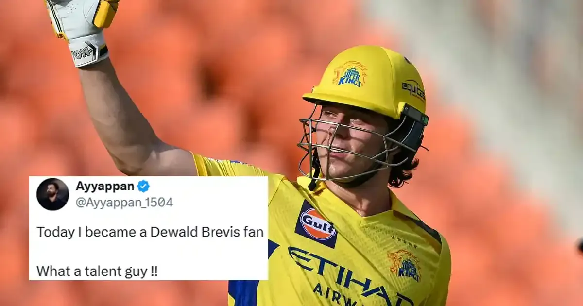 netizens react after sensational fifty from csk star vs gt in ipl 2025