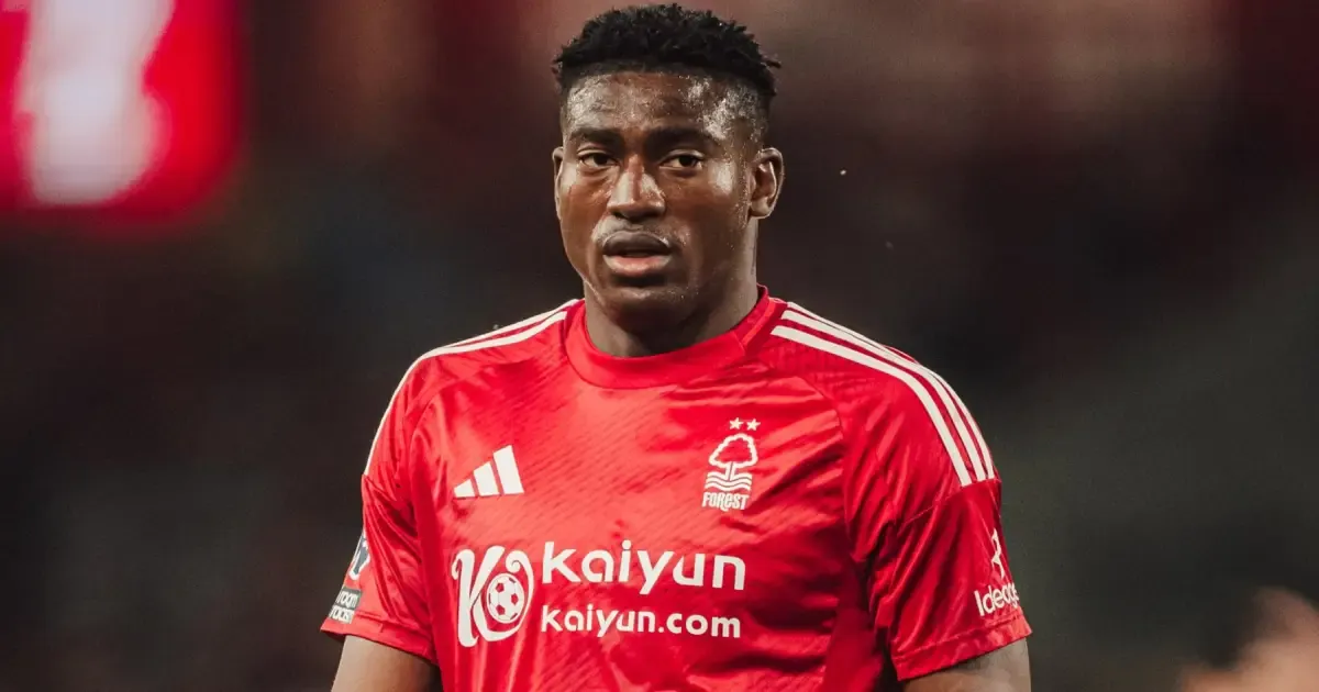 nottingham forest concerned but positive about taiwo awoniyi s health after suffering serious