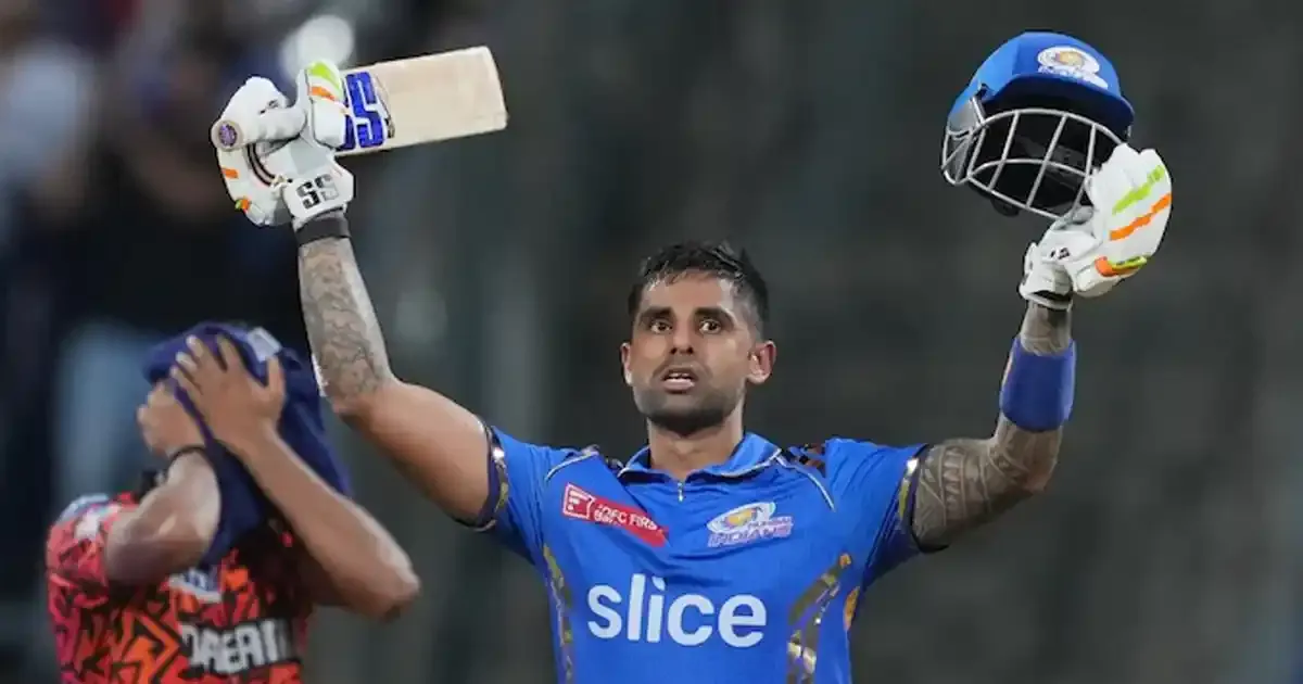suryakumar yadav smashes match winning hundred against srh in ipl 2024