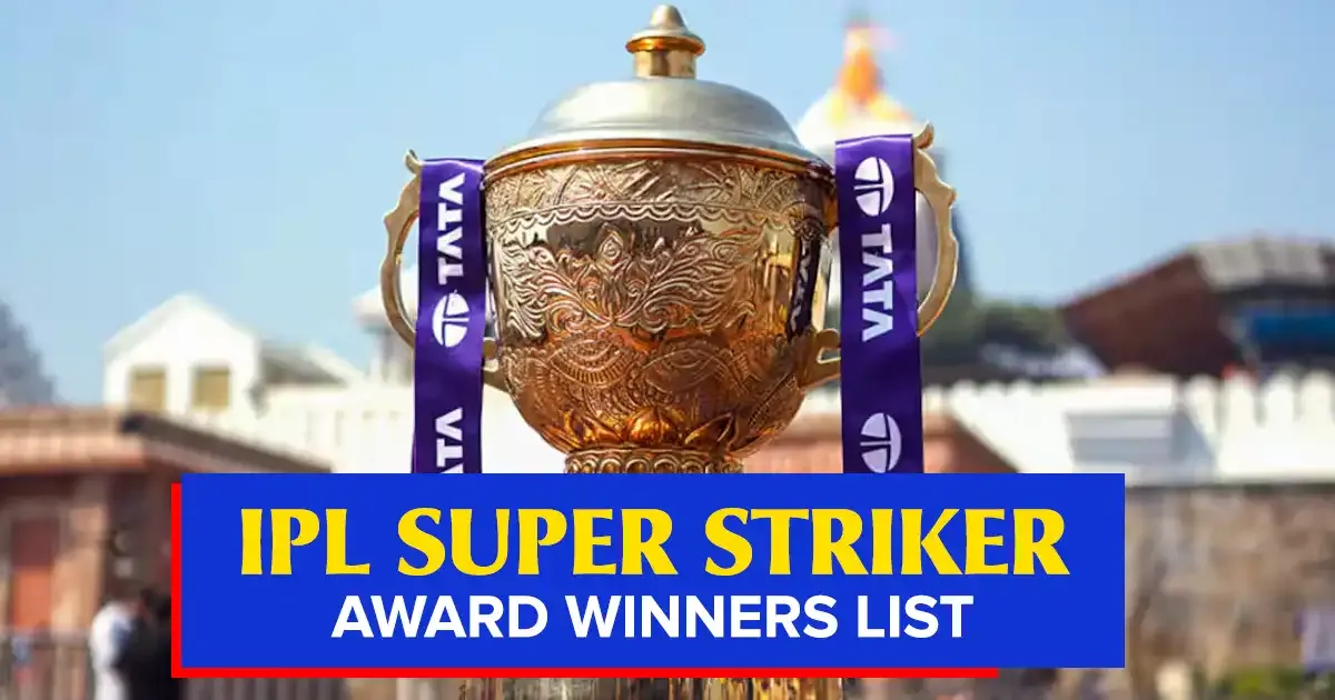 ipl super striker award winners list