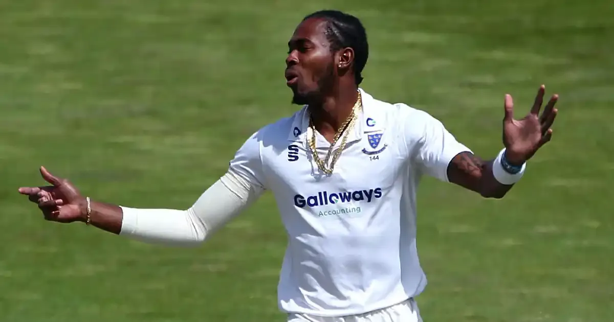 jofra archer set to play county championship match for sussex with eye on eng vs ind test series