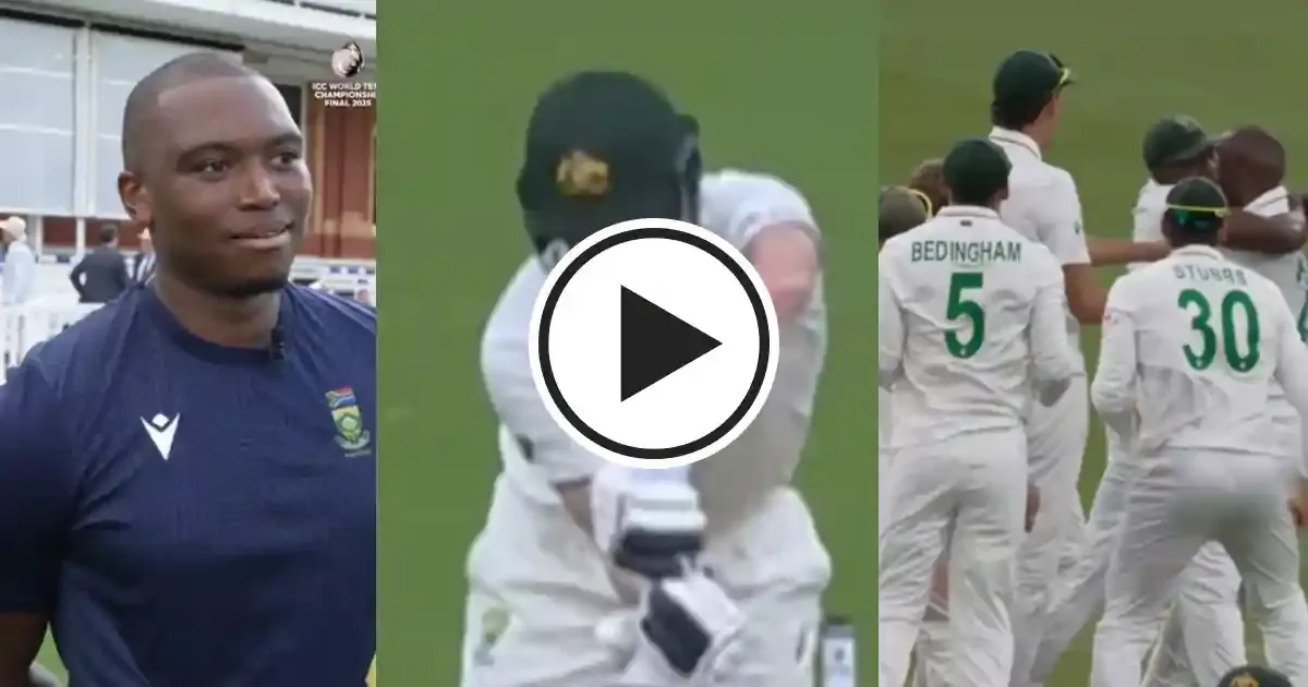 lungi ngidi on clinching steven smith s wicket in wtc 2025 final sportstiger