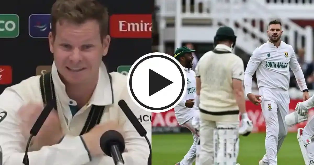 steve smith leaves journalists in splits with hilarious reply on mode of dismissal against aiden markram