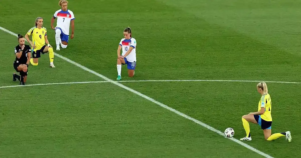 anti racism body questions england women football team s decision of not taking knee