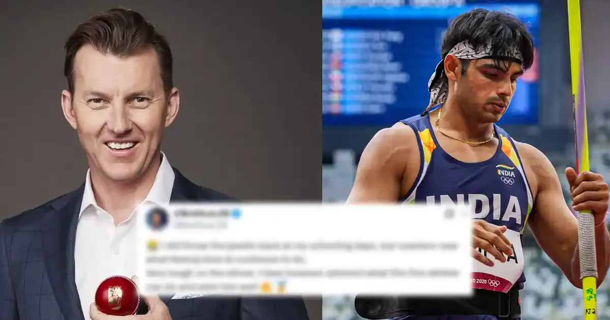 brett lee drops humble response to neeraj chopra s javelin throw shoutout