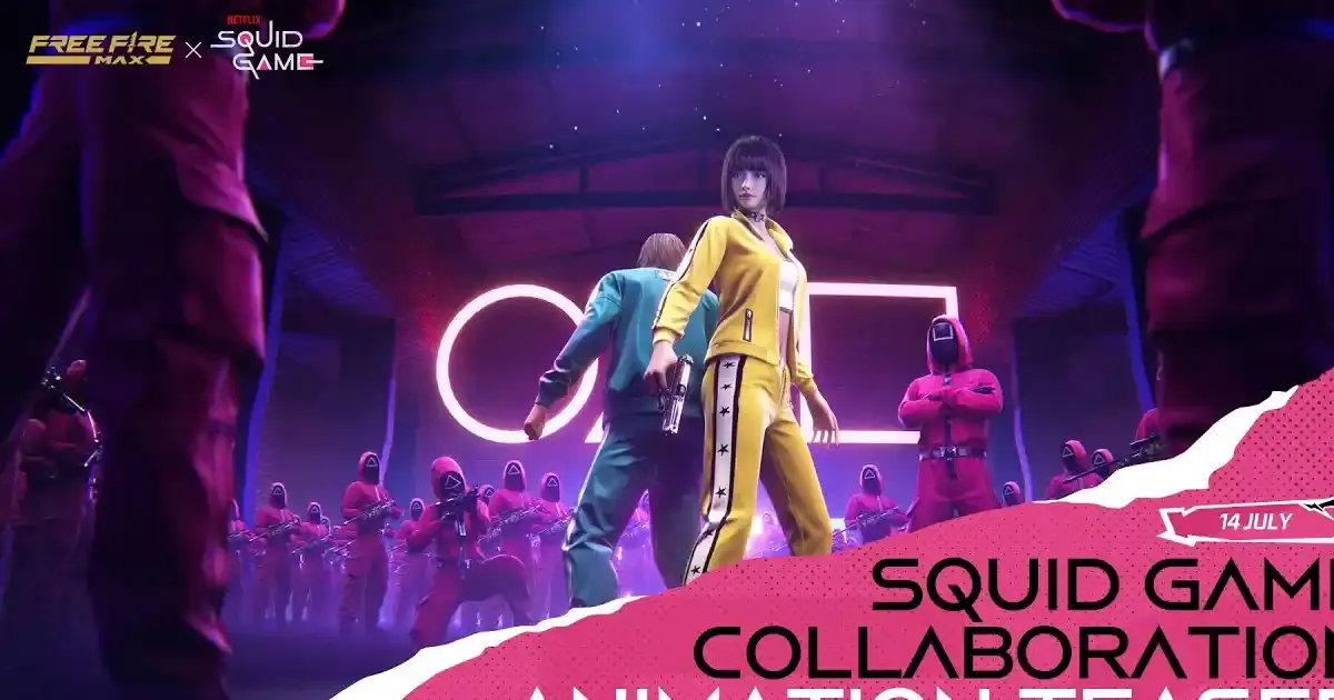 free fire max squid game collaboration date events bundles rewards and more