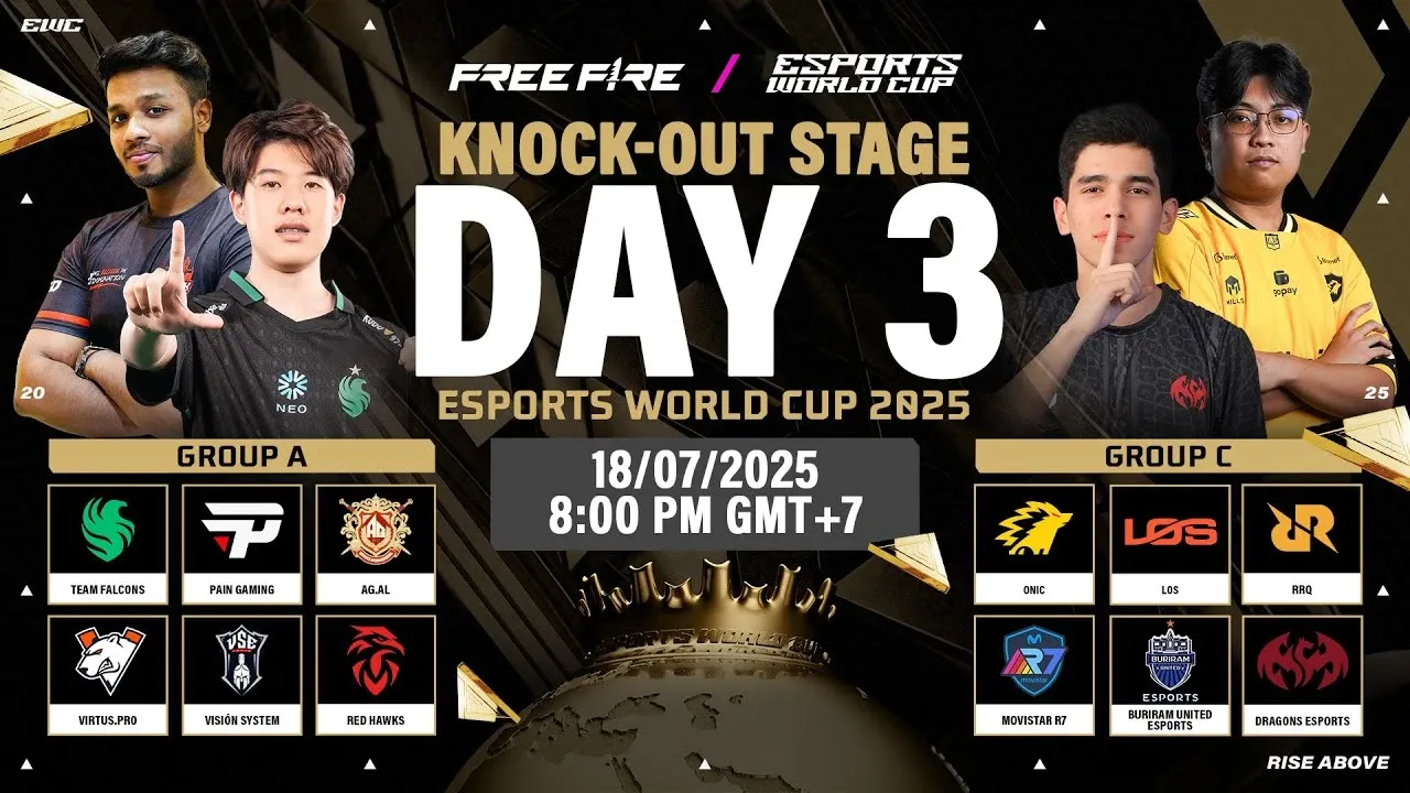 free fire world cup 2025 day 3