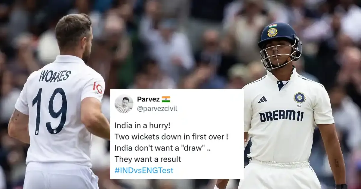 india taunted after losing two quick wickets in 2nd innings of manchester test