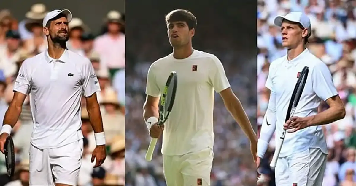 jannik sinner carlos alcaraz and novak djokovic withdraw from national bank open 2025