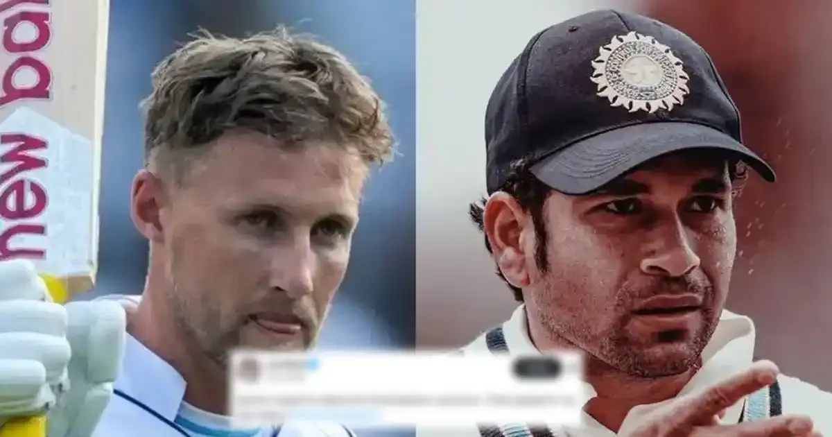 joe root s 11 year old post on sachin tendulkar resurfaces as he nears his test record