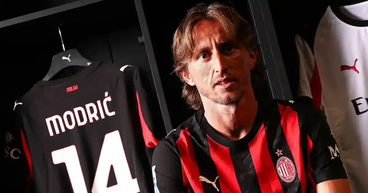 luka modric joins ac milan after ending 13 year long stint at real madrid