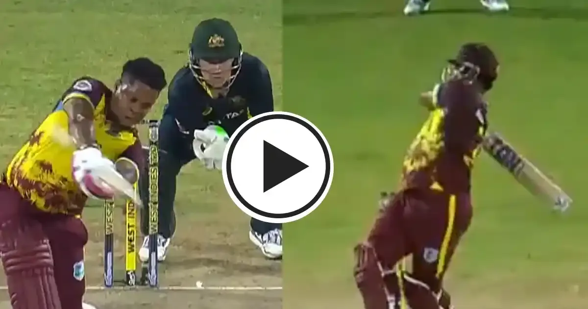 play of the day shimron hetmyer reaches sixth t20i fifty with back to back boundaries