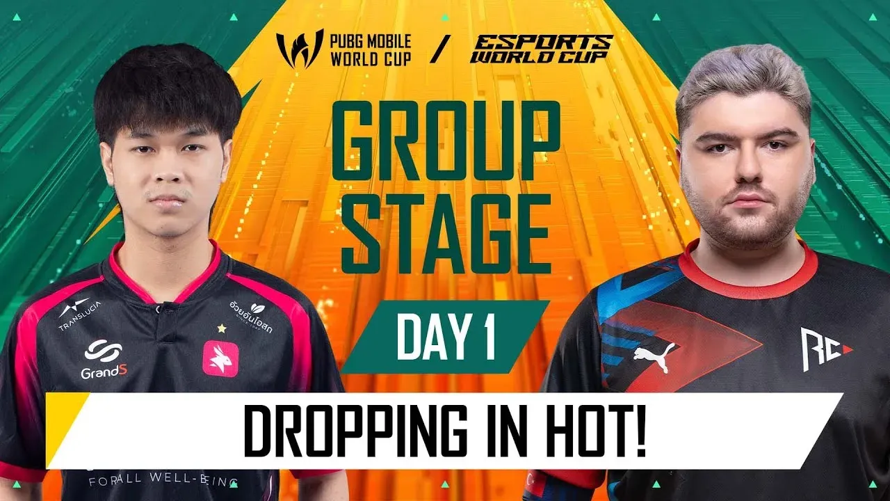 pubg mobile world cup 2025 group stage day 1