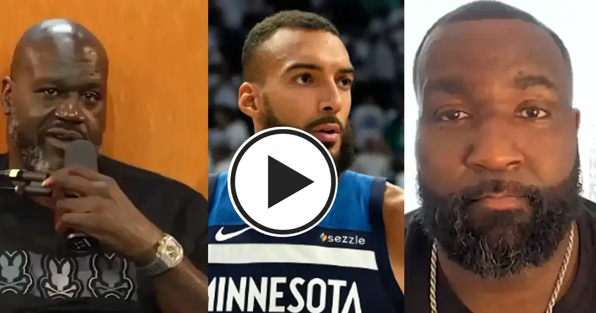 rudy gobert is going to be a hall of famer richard jefferson takes jibe at shaquille o neal