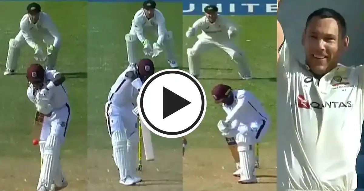 scott boland becomes first bowler to pick hat trick in day night test watch video
