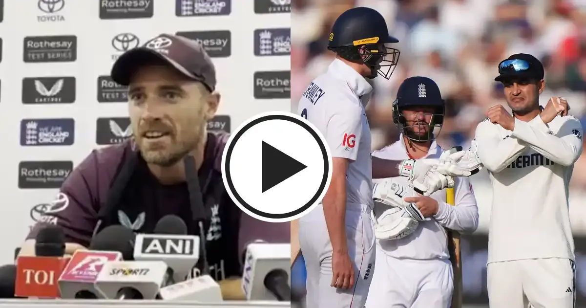 tim southee accuses shubman gill of double standards after last over drama in 3rd test
