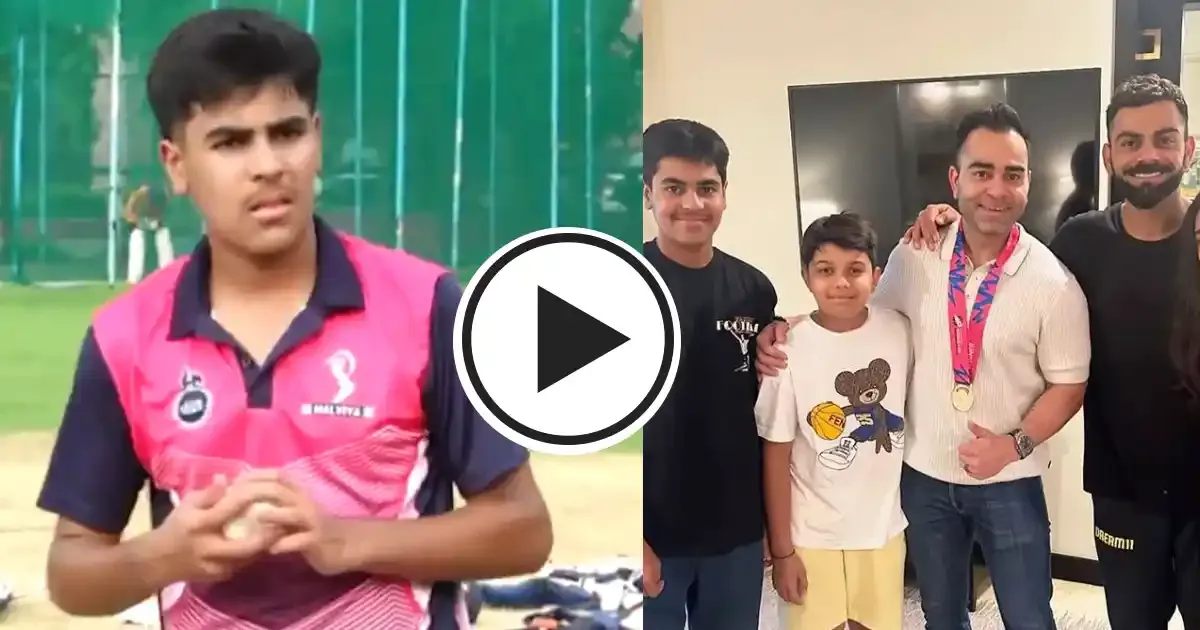 virat kohli s nephew aryaveer set to appear in major indian t20 league