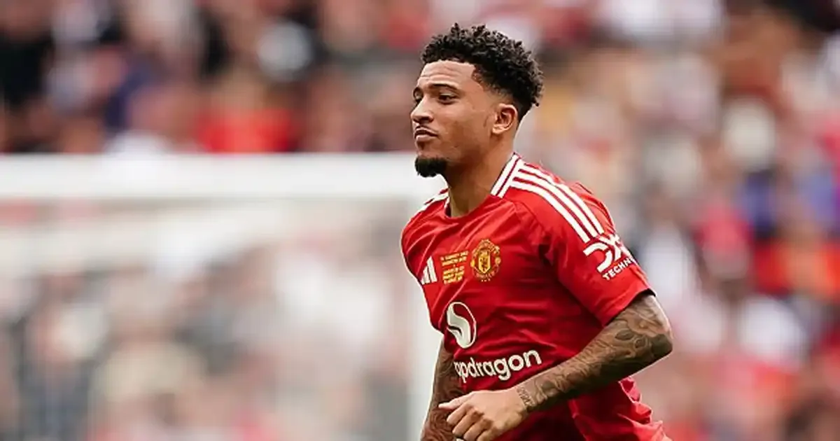 as roma make offer to sign england winger jadon sancho from manchester united